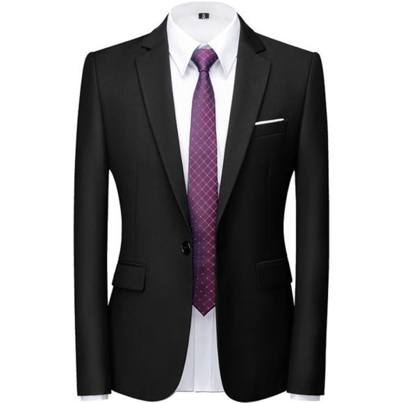 Mens Blazer Slim Fit Sport Coats 26 Colors Suit Jacket Business and Prom Party